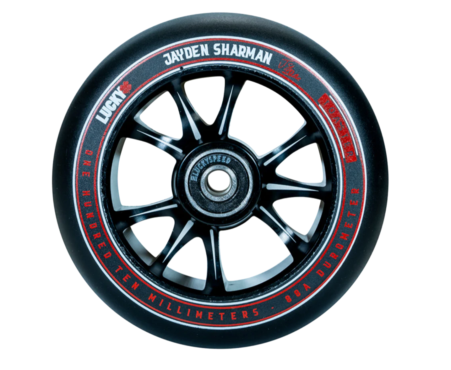 Lucky Scooters 110mm Toaster Wheels - black – Pro Scooter Shop