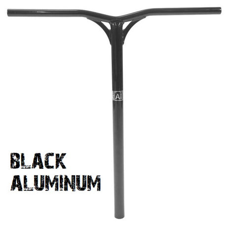 Lucky Scooters Aluminum AIR scooter bars - black