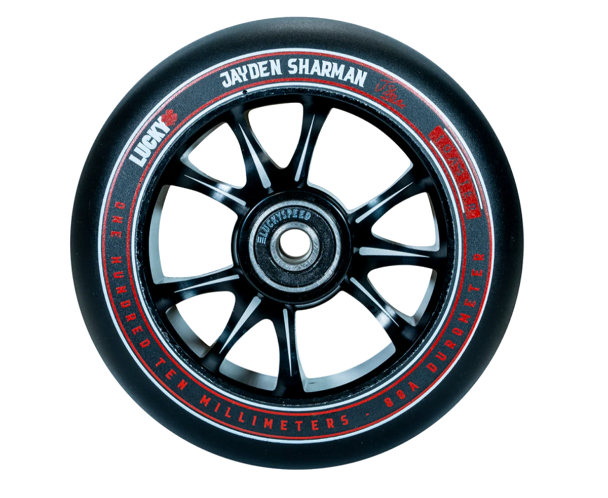 Lucky Scooters 110mm Toaster Wheels - black – Pro Scooter Shop