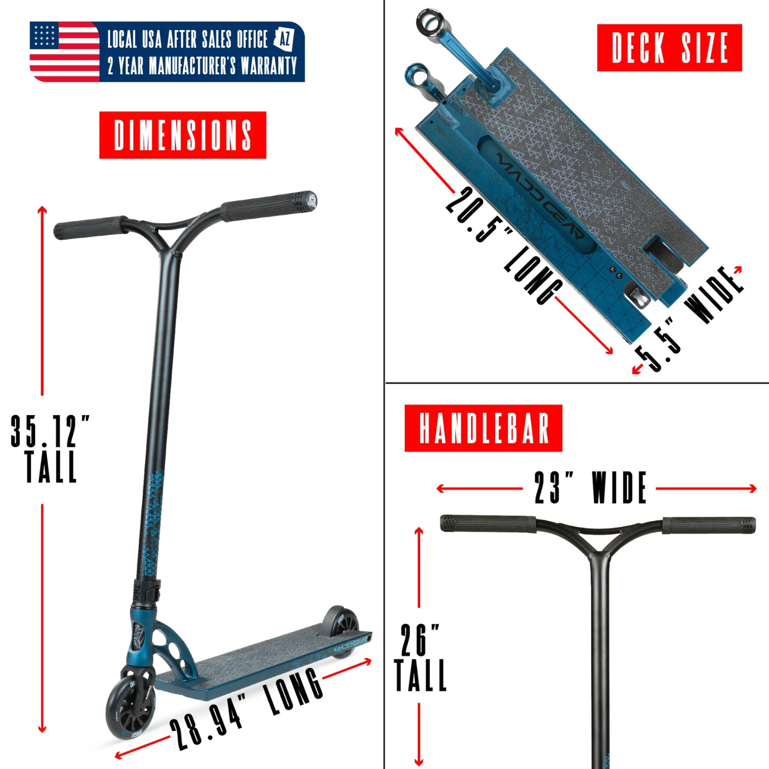 Madd Gear Origin 550