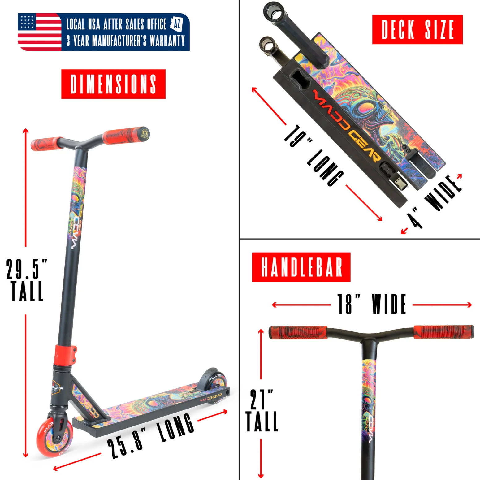 Madd Gear MG2 Obsidian Scooter