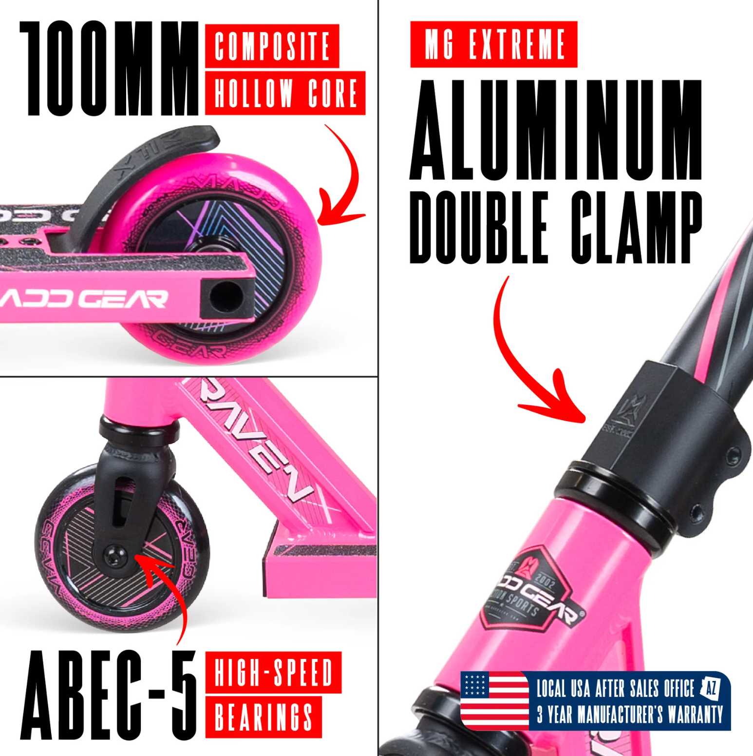 Madd Gear MG1 Raven Scooter