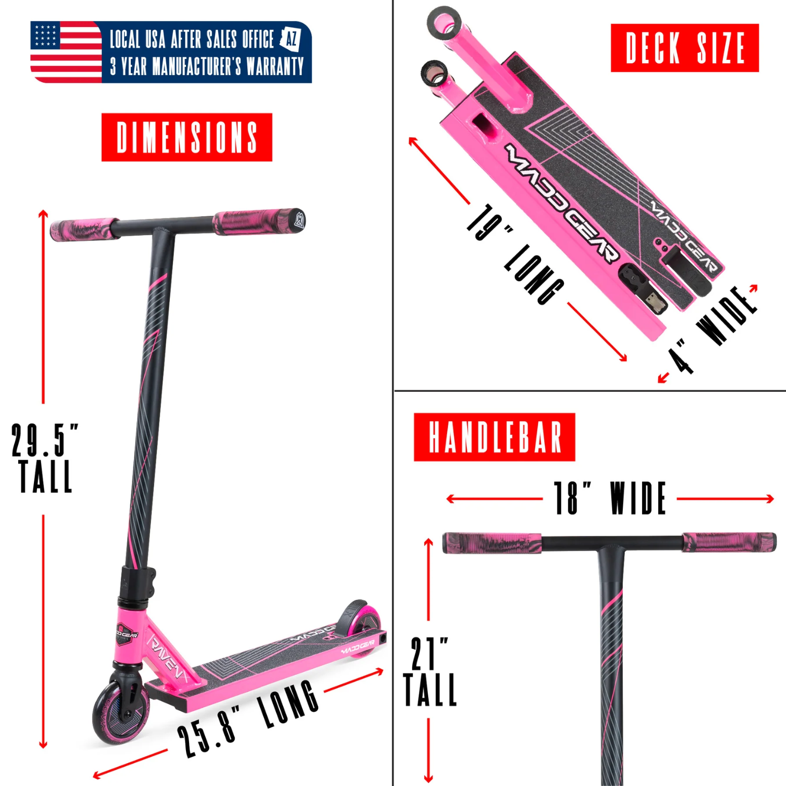 Madd Gear MG1 Raven Scooter