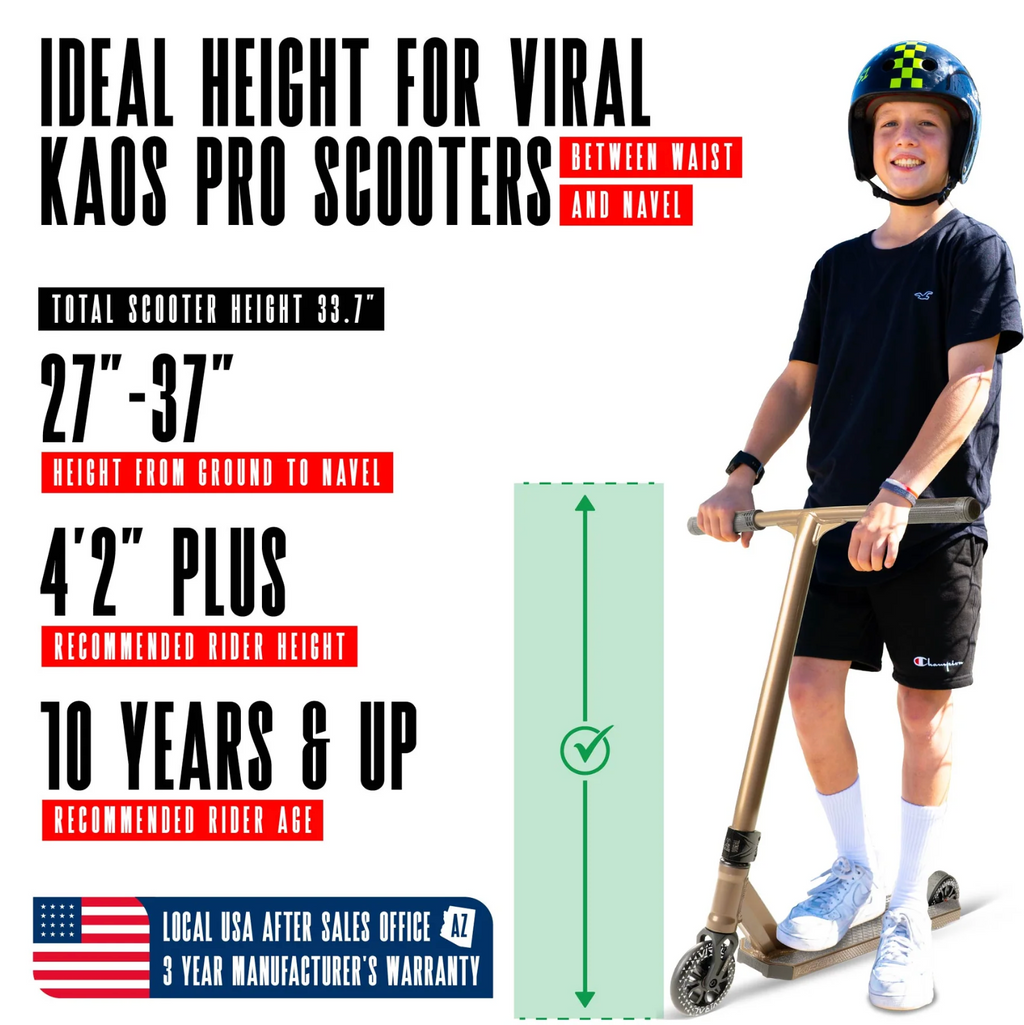 Madd Gear Viral Kaos Pro Scooter - Ash