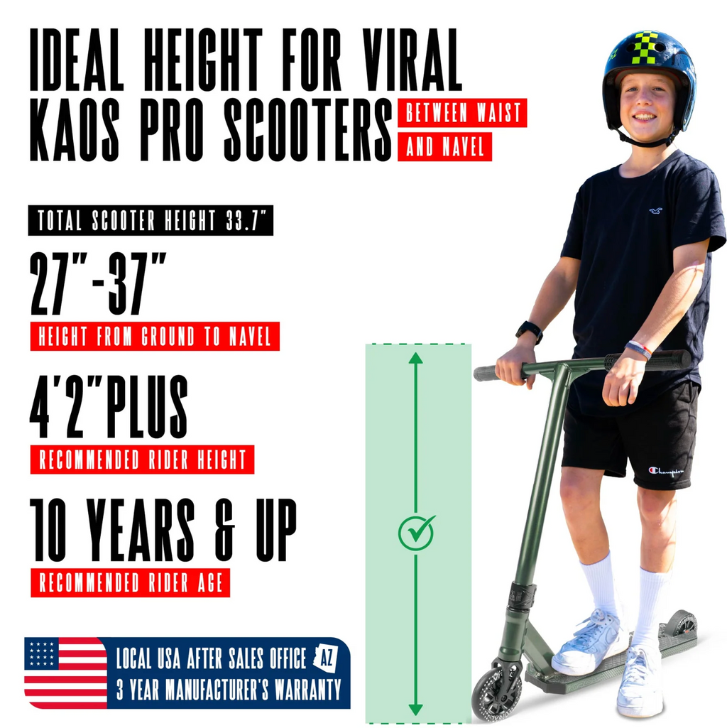 Madd Gear Viral Kaos Pro Scooter - Forest