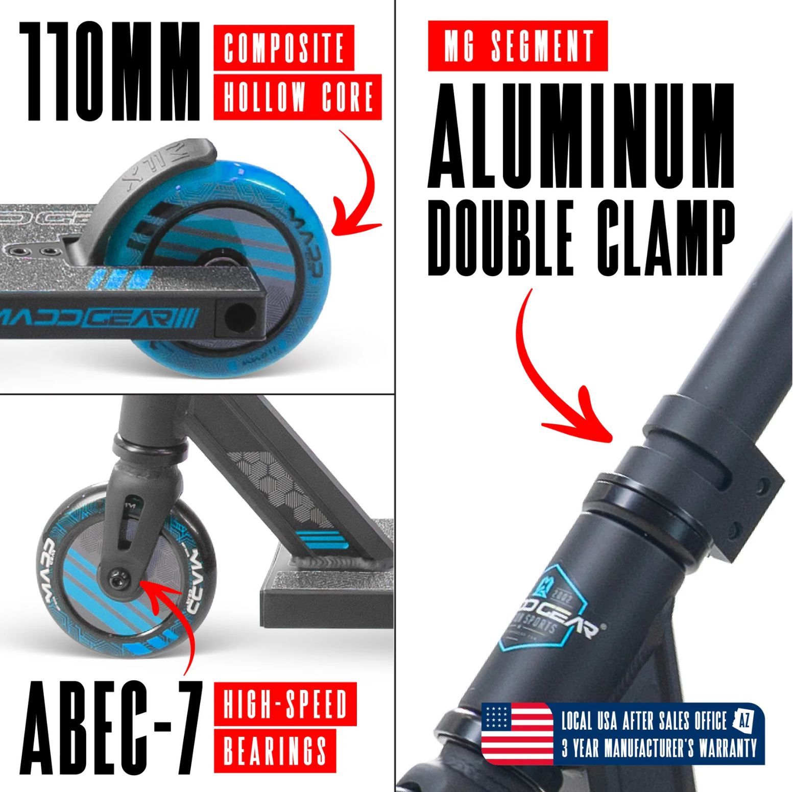 Madd Gear MG3 Zen Pro Scooter