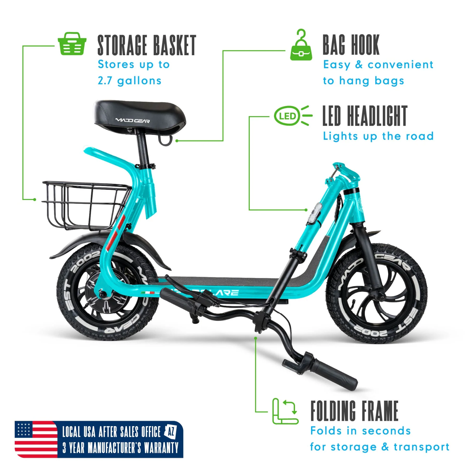 Madd Gear Pendalore - Electric Scooter