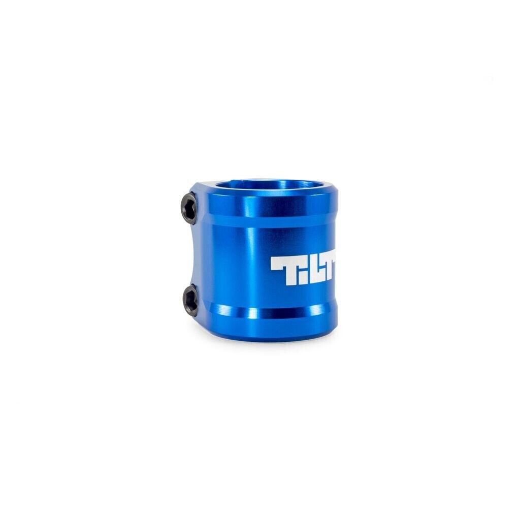 Tilt Arc Double Clamp Blue