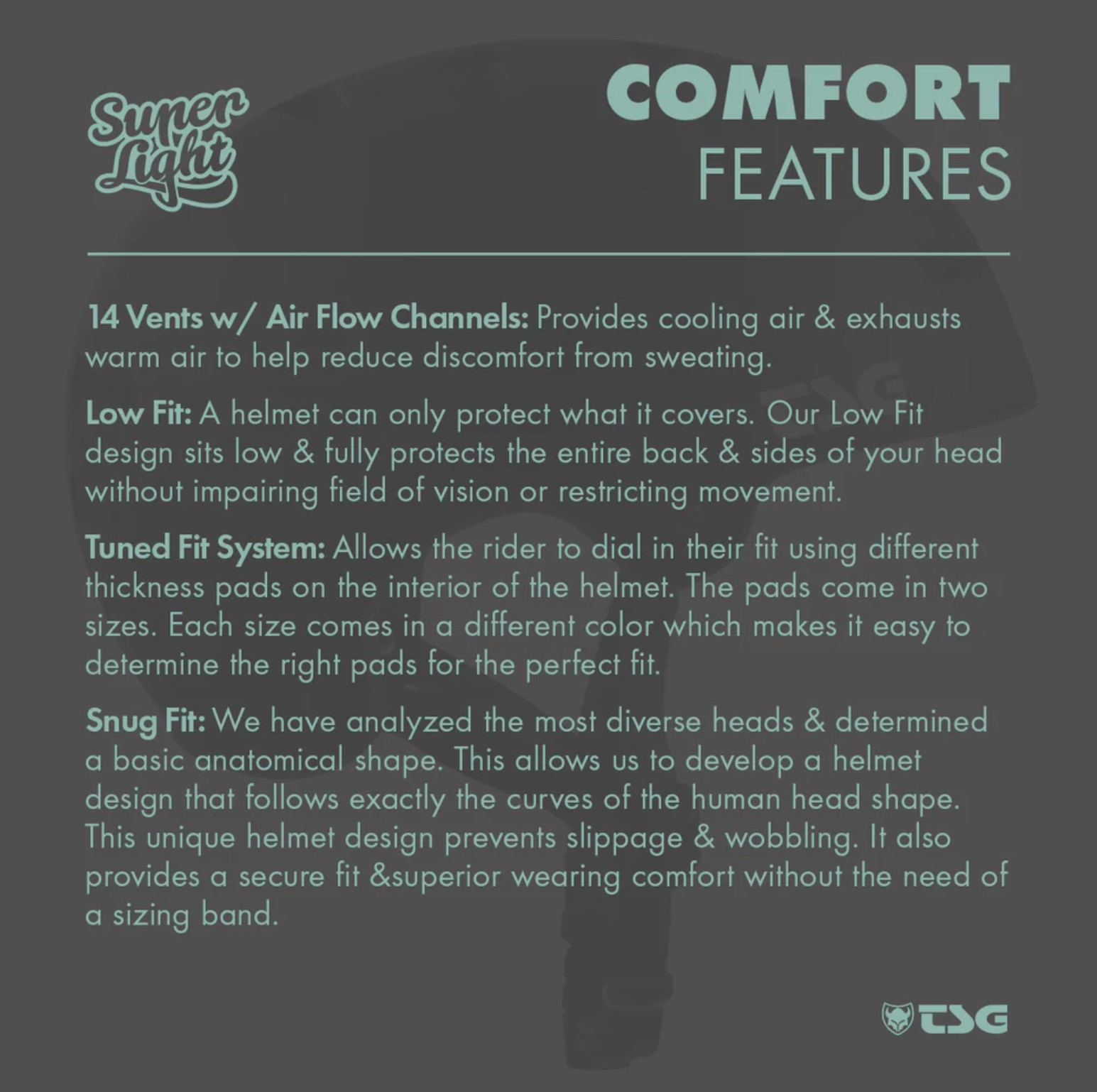 TSG - Super Light Helmet