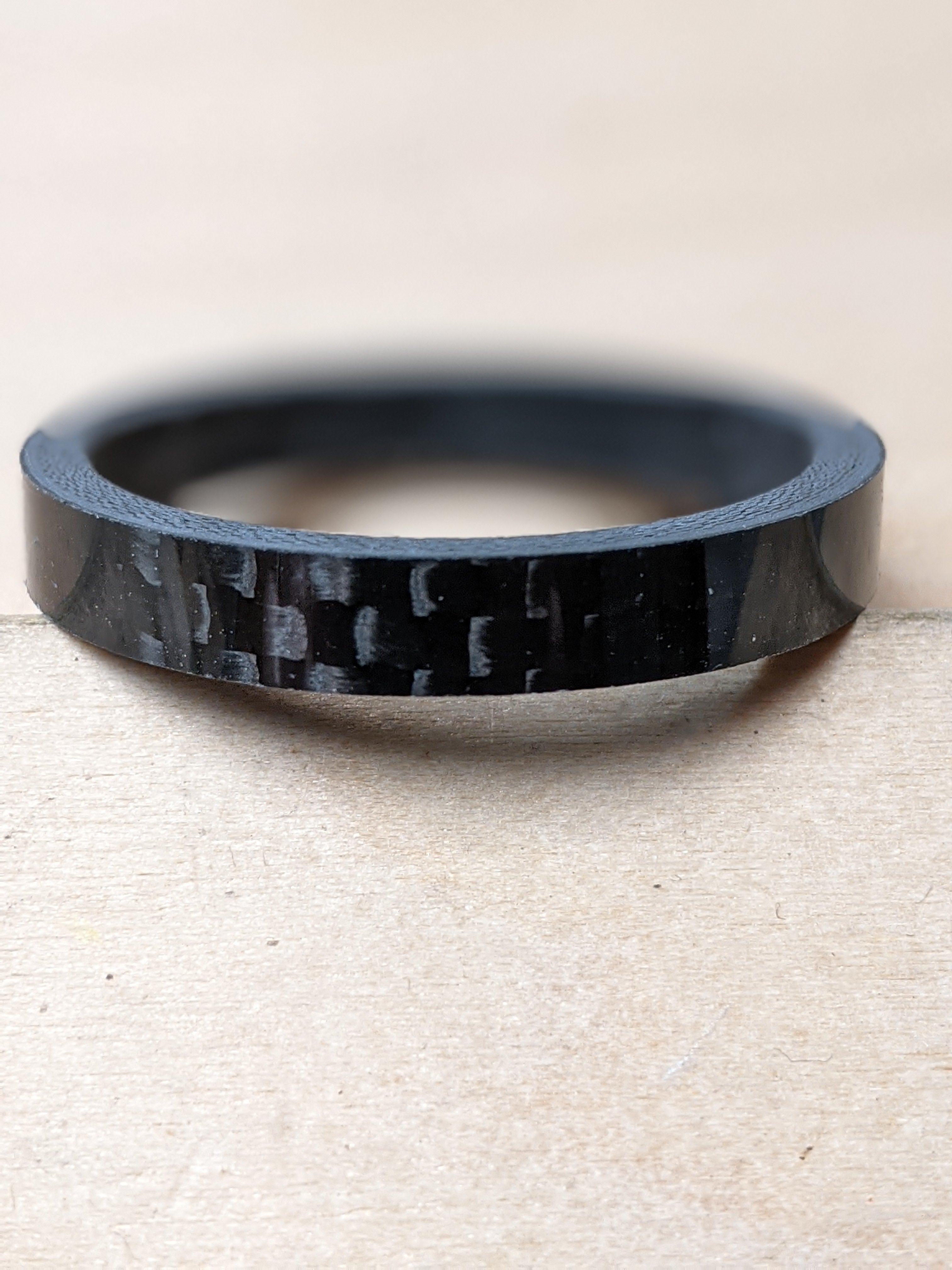 Scooter headset spacers carbon fiber - 5mm