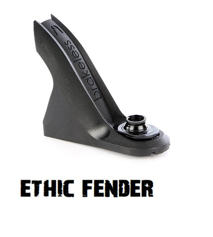 Ethic DTC scooter brakeless pad fender footrest 110mm - black