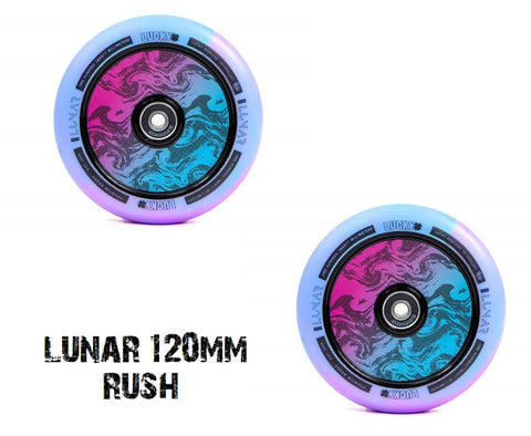 lucky scooters lunar scooter wheels 120mm rush