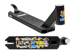 mini scooter deck lucky recruit black