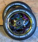 Lucky Scooters QUATRO scooter wheels 110mm - black oil slick