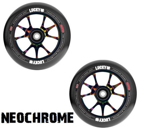 lucky scooter wheels 110mm toaster neochrome