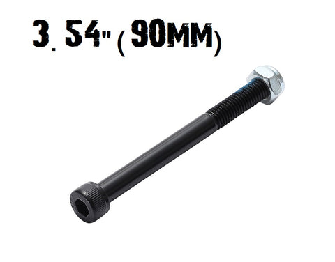 Scooter axles 8mm diameter - 3.54 inches 90mm