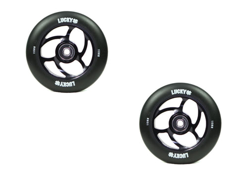 pro scooter wheels lucky torsion wheel 110mm black