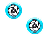 pro scooter wheels torsion lucky scooters teal black 110mm